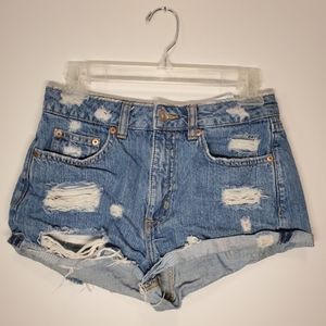 H&M Divided High Rise Shorts
